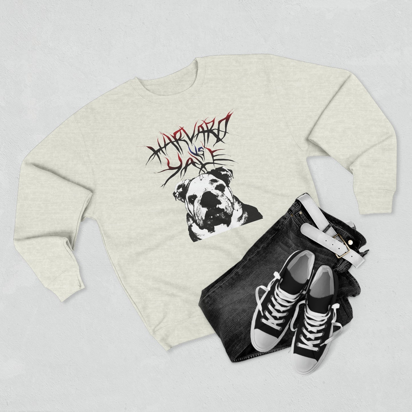 H-Y Metal Grey - Crewneck
