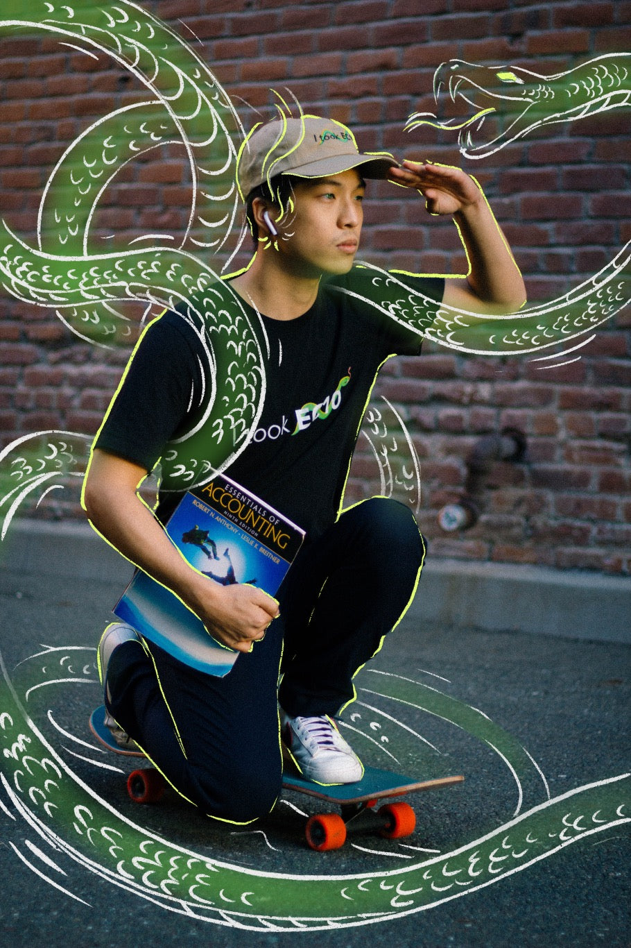 I took EC10 - Hat (White Text)