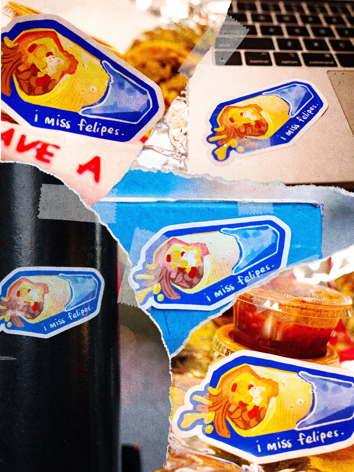I miss Felipe's - Sticker