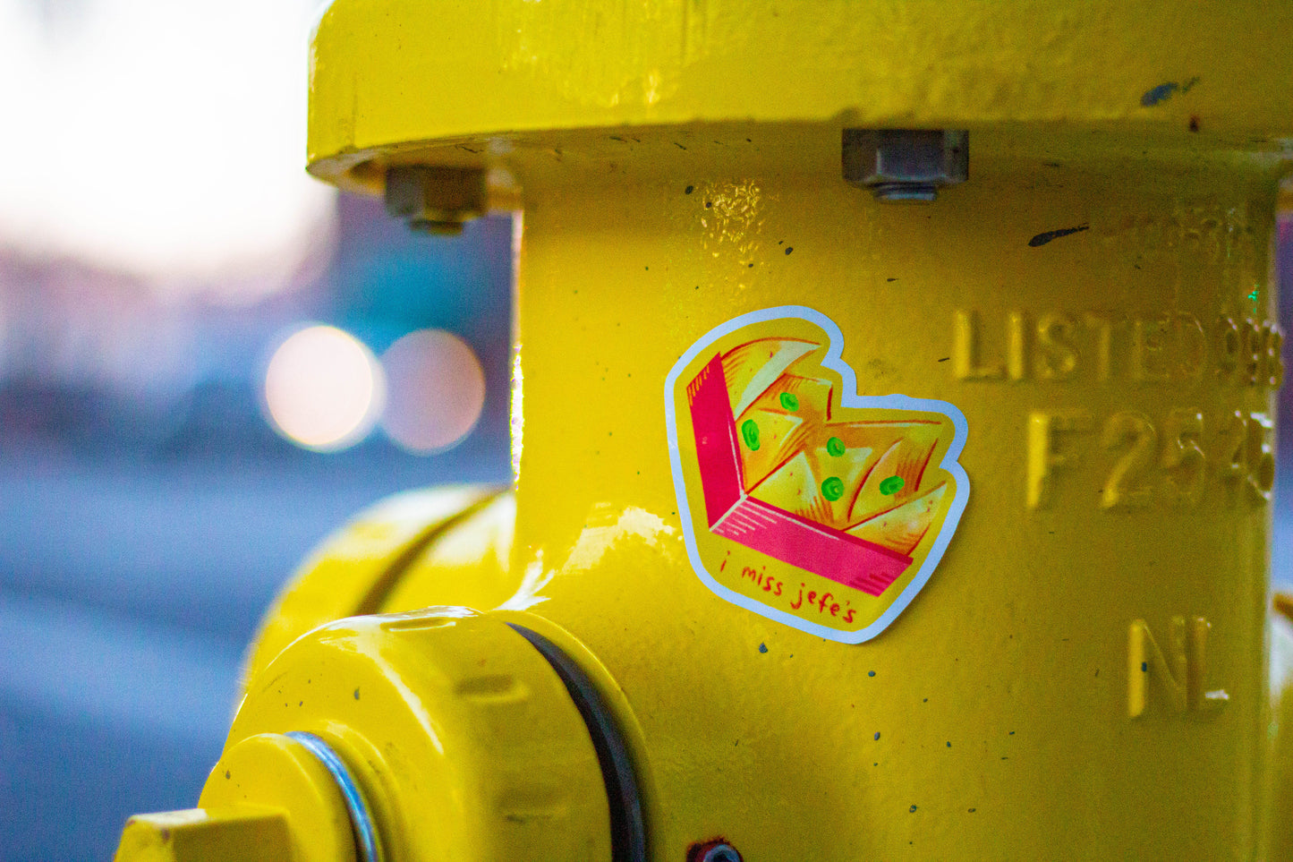 I miss Jefe's - Sticker