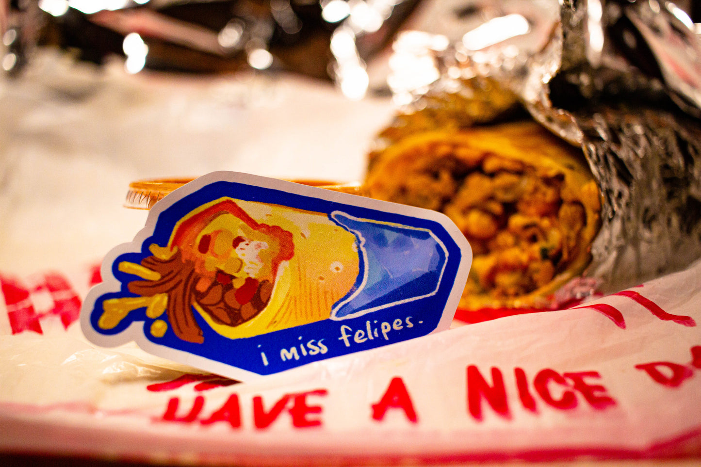 I miss Felipe's - Sticker