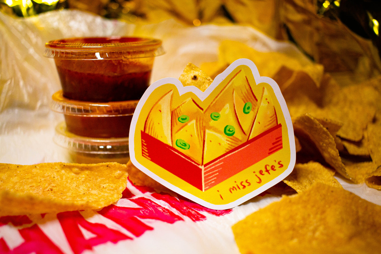 I miss Jefe's - Sticker