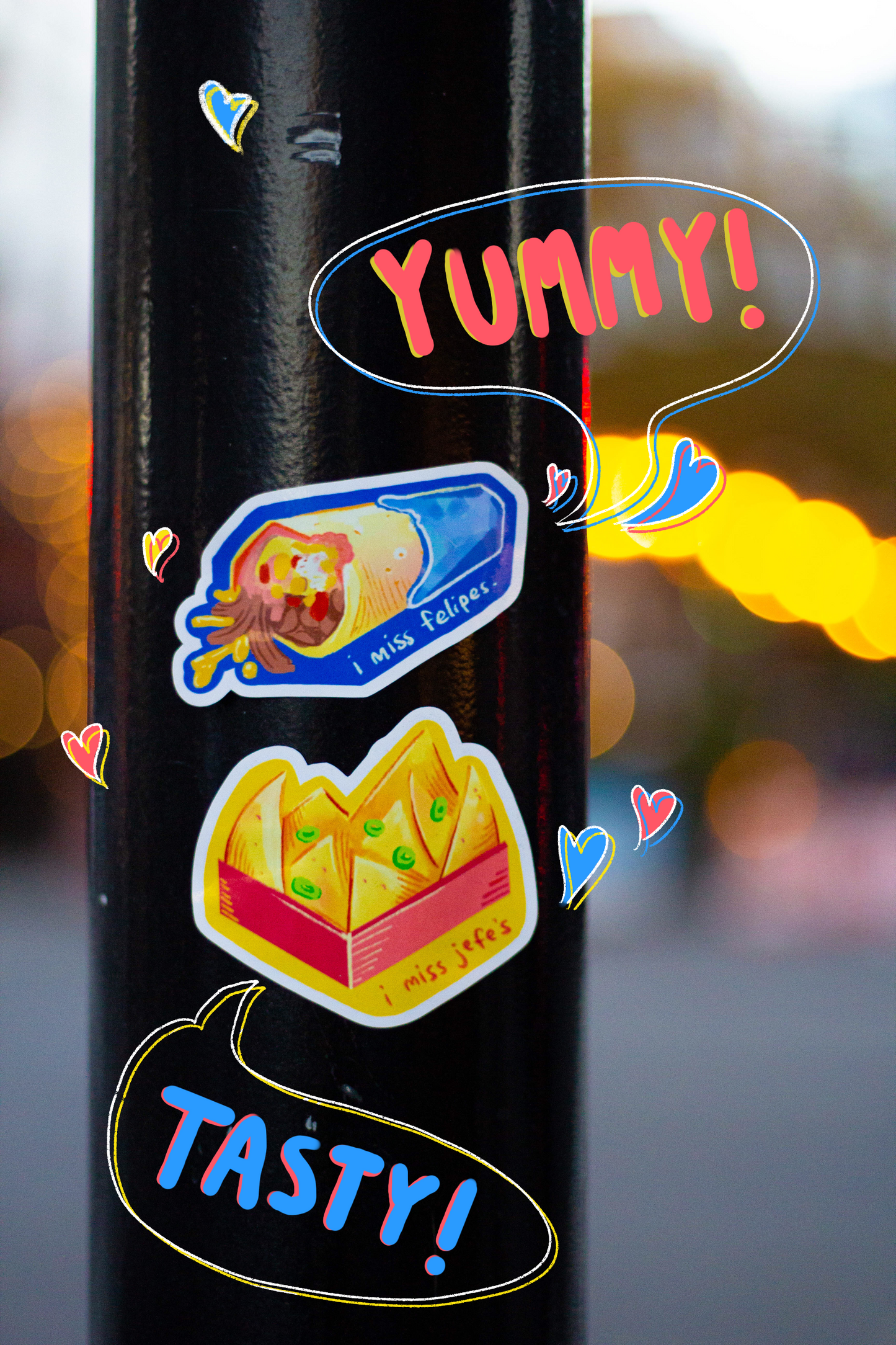 I miss Jefe's - Sticker