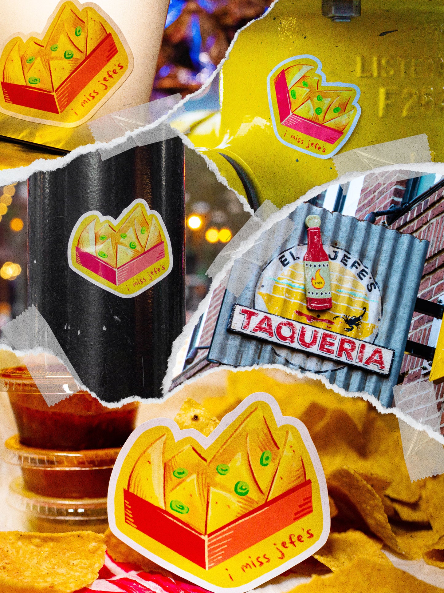 I miss Jefe's - Sticker
