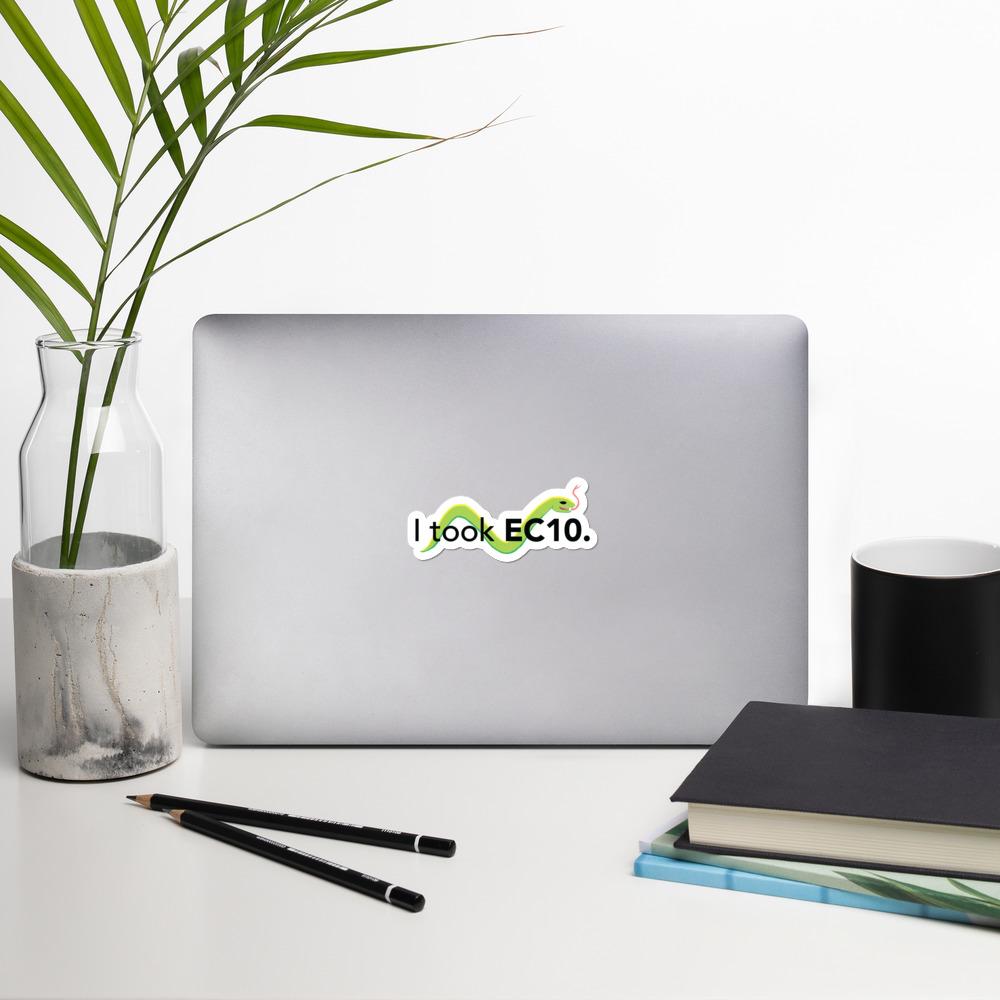 I took EC10 - Sticker