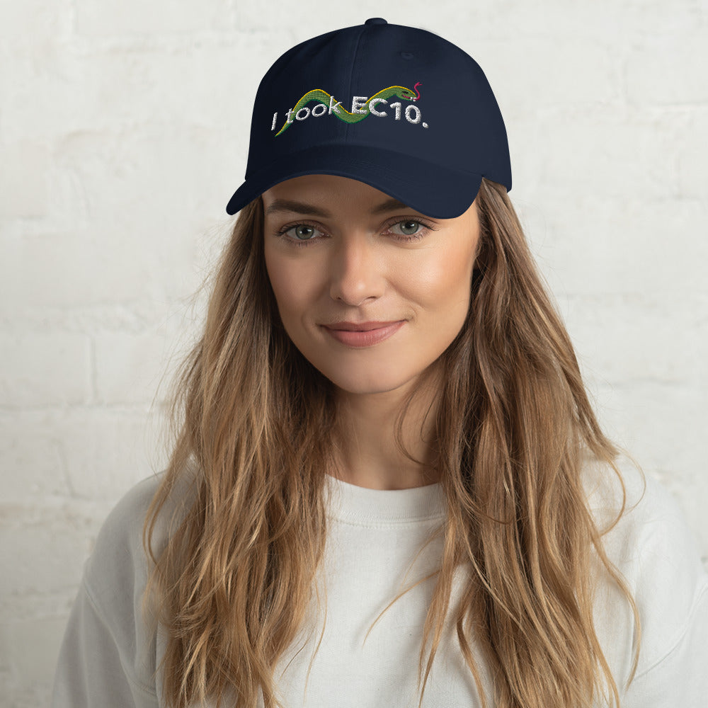 I took EC10 - Hat (White Text)