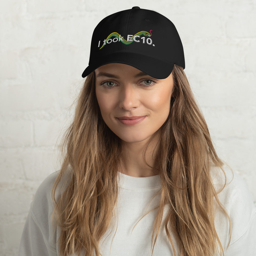 I took EC10 - Hat (White Text)