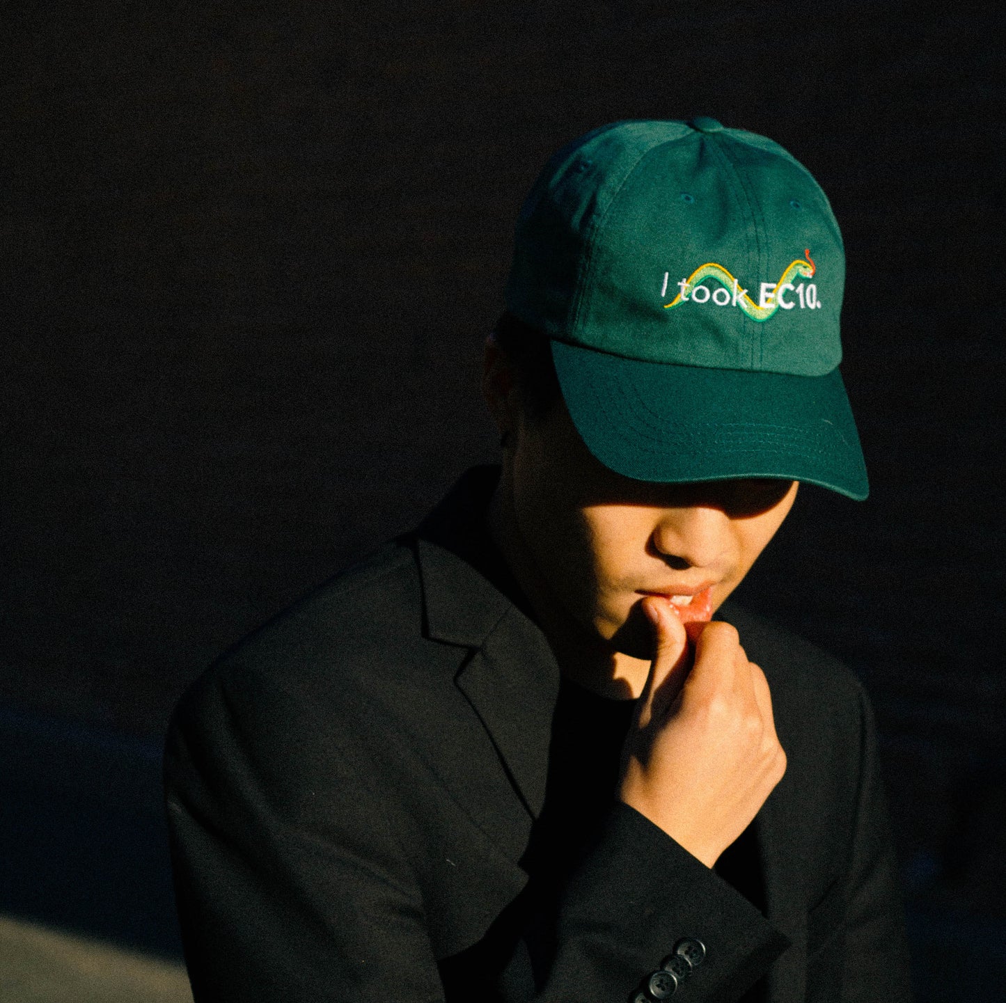 I took EC10 - Hat (White Text)