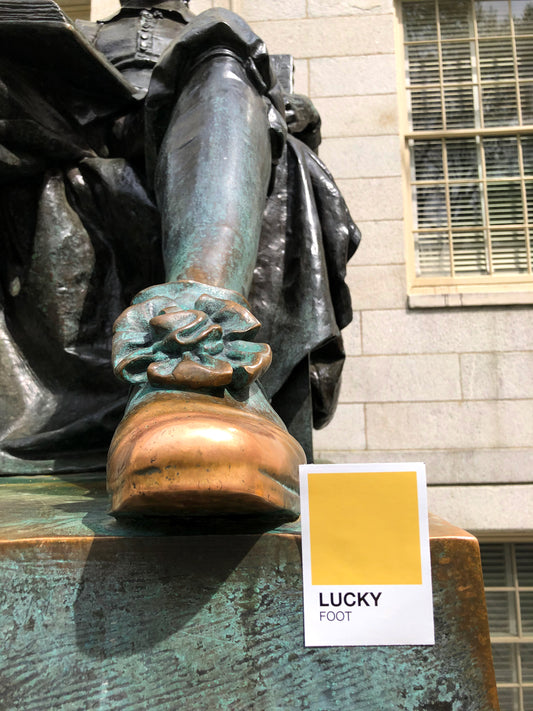 Lucky Foot Pantone - Sticker