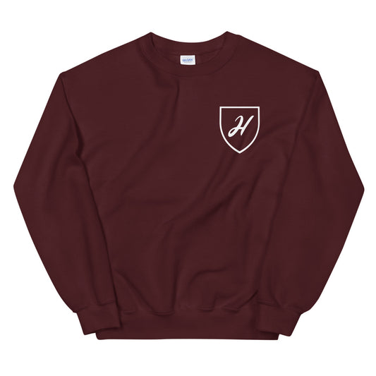 H21 Script Shield - Crewneck (Maroon)
